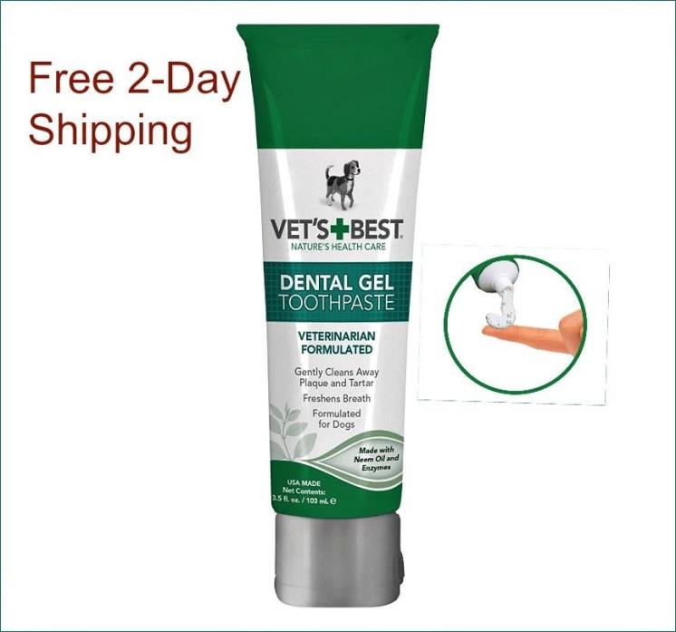 Veterinarian Formulated Dog Toothpaste Aloe Neem Oil Grapefruit Seed Extract +