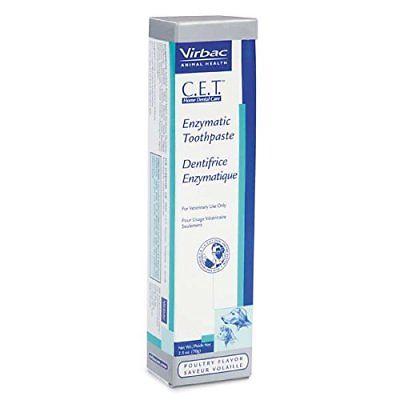 Toothpaste Enzymatic Oz Petrodex Poultry Flavor Dental Care Virbac 2.5oz 20grams