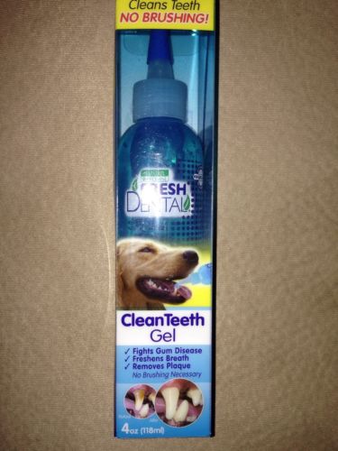 Natural Promise Fresh Dental Clean Teeth Gel Dogs/Cats 4 Oz Fl.