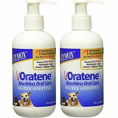 Zymox Water Additive Oral Solution 8 Oz SizePack Of 2 Pet Supplies