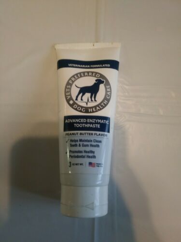 Enzymatic Toothpaste for Dogs -Peanut Butter Flavor - Exp. 12/20