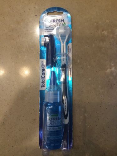 Fresh Dental Advanced Tri-Flexor Pet's Toothbrush & Brushing Gel