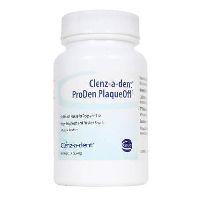 Clenz-A-Dent Plaqueoff Food Additive, 40g