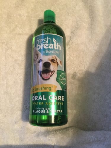 Fresh Breath for Dogs and Cats 33.8 oz Oral Care Water Additive