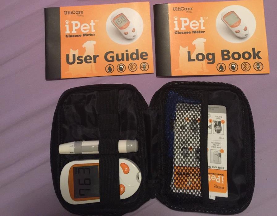 UltiCare iPet Glucose Monitor (dogs and cats) Gently used