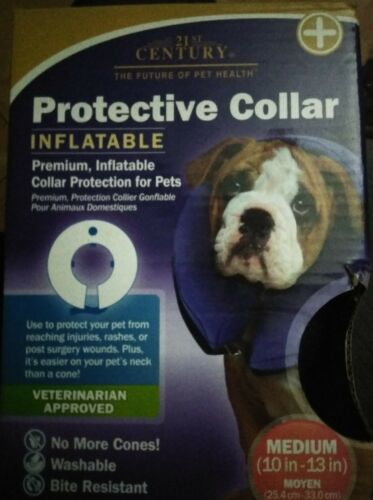 New Inflatable Protective Collar for Dog Medium (10-13 In)