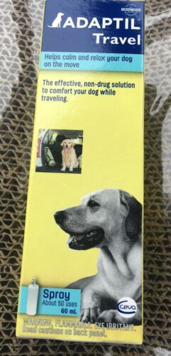 NEW Adaptil Travel Calming Spray for Dogs - 60 mL