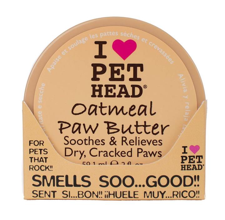 Pet Head Oatmeal Paw Butter Dog Natural Soothes Relieves Dryness & Cracks Noses