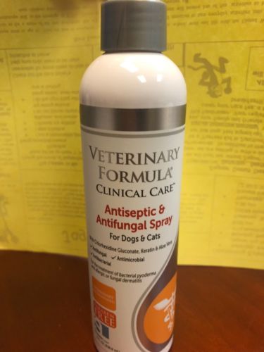 Veterinary Formula Antiseptic And Antifungal Spray Dog And Cat 8 Oz