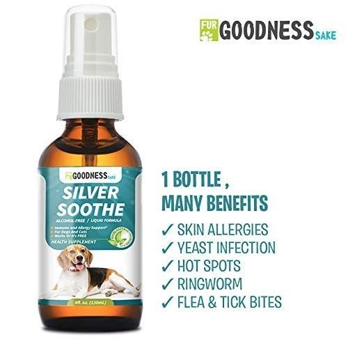 Fur Goodness Sake Hot Spot Spray for Dogs - Anti Itch Spray for Dog Itching Skin