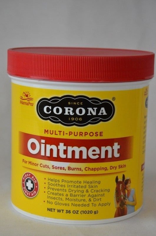 Corona Multi Purpose Ointment 36 oz Cuts Abrasion Sores Horse Cattle Dogs 5/20
