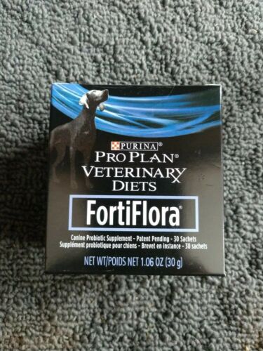 PURINA PRO PLAN VETERINARY RX DIETS FortiFlora 30 Sachets. PROBIOTICS FOR DOGS.