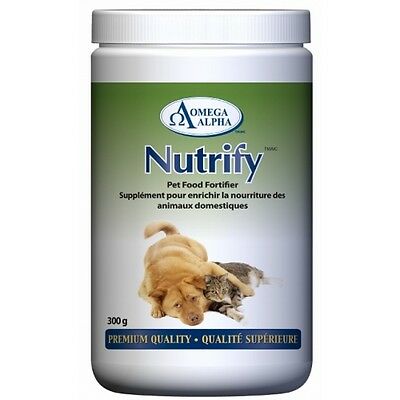 Nutrify 300g - Omega Alpha Pharmaceuticals, Pet Food Fortifier