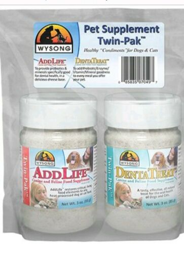 Wysong Addlife Denta Treat cat dog vitamin & dental care Treatment combo pack