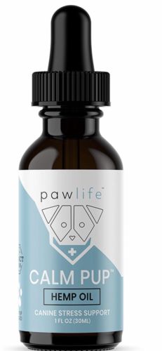 Calm Pup Hemp Oil Canine Stress Support 1 FL OZ Anxiety Hyper Natural Mint Safe