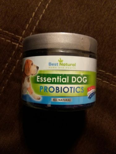 Best Natural Essential DOG Probiotics Exp May 2018