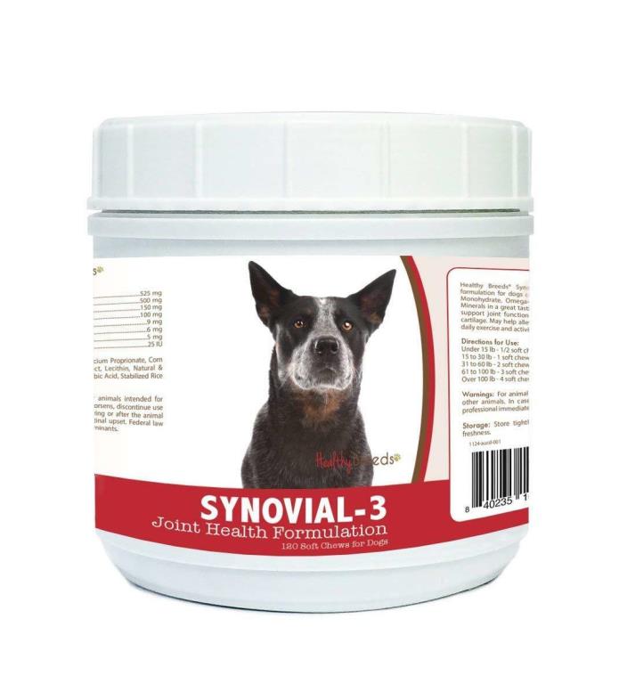Healthy Breeds 120 Count Australian Cattle Dog Synovial-3 Joint Health Formulati