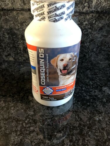 NEW - COSEQUIN DS PLUS Joint Health for Dogs - 180 Tablets