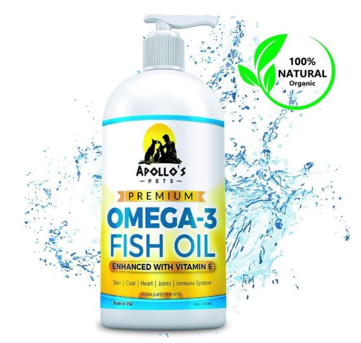 Premium Omega 3 Fish Oil & Vitamin E Omega-3 Shedding Joints Heart Immune System