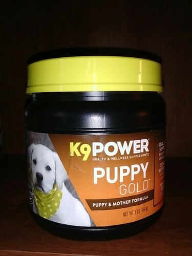 New K9-Power Puppy Gold - Nutritional Supplement for Growing Puppies  Exp 6/19