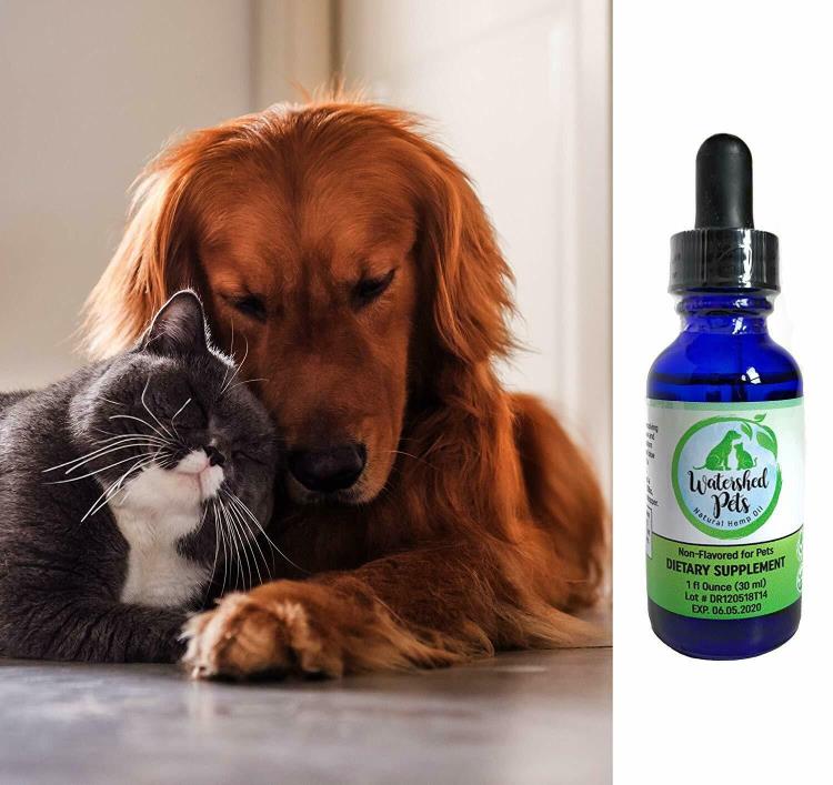Pets Natural Hemp Oil Dogs, Cats, Rabbits, Horses, Birds 250mg 3rd Party Tested