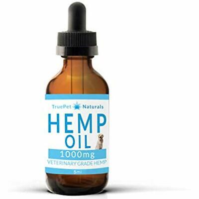 Hemp Oil For Dogs 1000mg - Veterinary Grade Pain And Anxiety Relief Cat Pure Pet