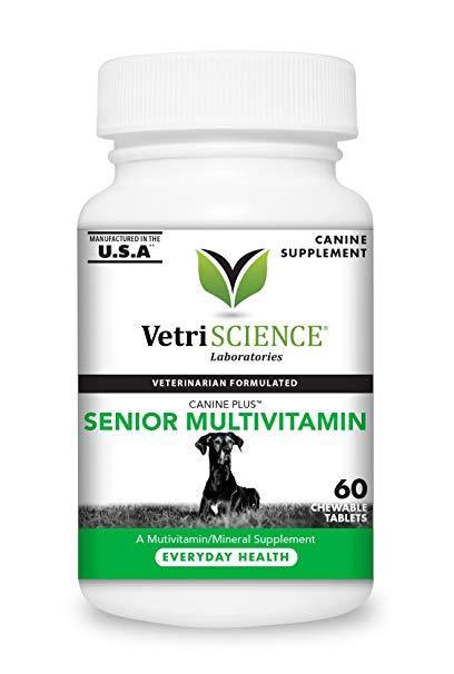 VETRI-SCIENCE Canine Plus Senior Chew Tabs 60ct.