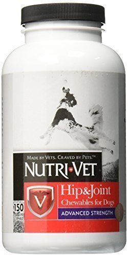 Nutri-Vet Hip & Joint Advanced Strength Chewables for Dogs, 150-Count
