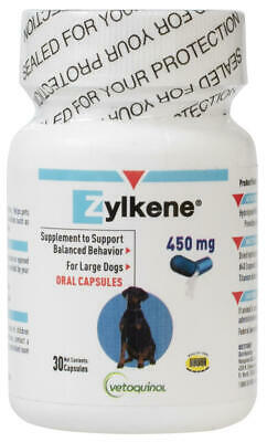 Vetoquinol Zylkene for Dogs and Cats 450 mg/30 ct (large dogs)