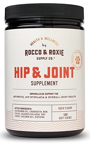 Rocco Roxie Hip and Joint Supplement - Glucosamine for Dogs with Chondroitin