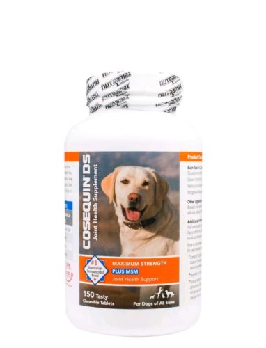 Nutramax Cosequin DS PLUS MSM Chewable Tablets 150 Count