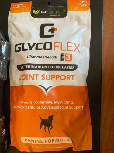 GlycoFlex Stage III Ultimate Strength Joint Support Bite-Sized Dog FAST SHIPPING