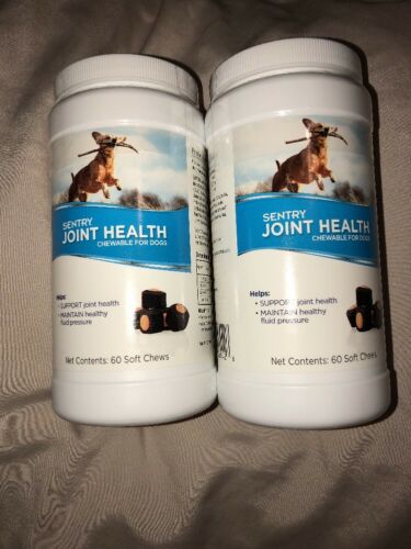 SENTRY Joint Health Chewable for Dogs, 60 Count-2 Bottles!