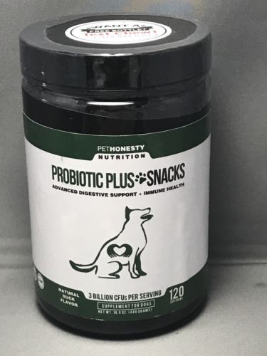 Probiotic Plus Snacks For Dogs|Advanced Digestive Support 120 Soft Chews