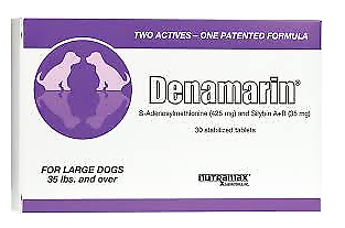 Nutramax Denamarin Tablets for Large Dogs, 30 count ( NEW BRAND )