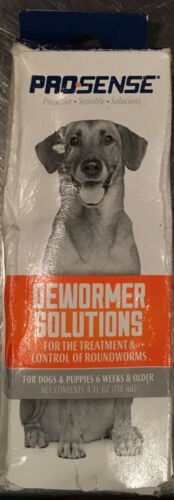 PRO-Sense Dewormer Solution 4oz Prosense New In Box December 2019 Exp. Pictures!