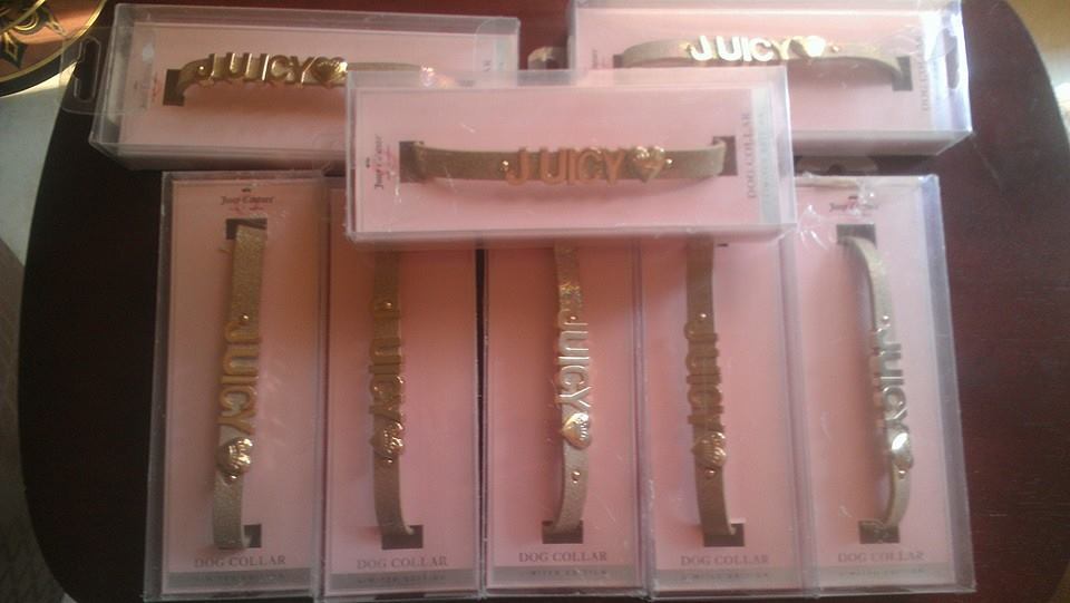 Juicy Couture Chokers Golden Heart 10-13