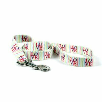 Yellow Dog Design Love Dog Leash 3/8