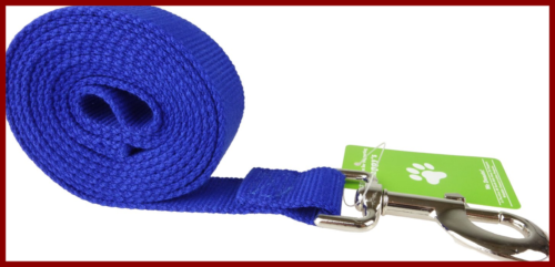 Organic Bamboo Dog Leash Happy's Eco Friendly Pet Durable 4 Ft Long & 3/4