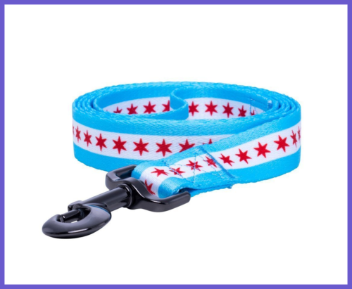 Chicago Flag Dog Leash