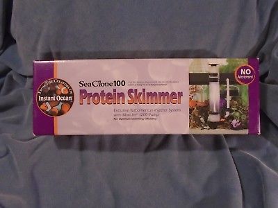 Marineland Seaclone 100 Protein Skimmer for Marine Aquariums up to 100 Gal. NIB