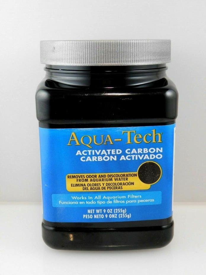 Aqua-Tech Activated Carbon Aquarium Filter Water Cleaner - 9 oz Container