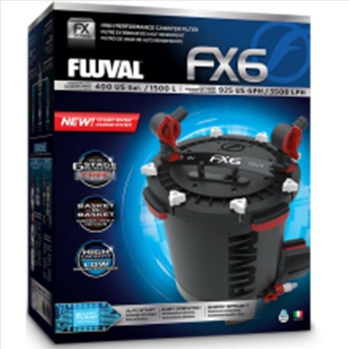 Hagen FLUVAL FX6 All Media and accessory included complete SET UP Plug and PLAY