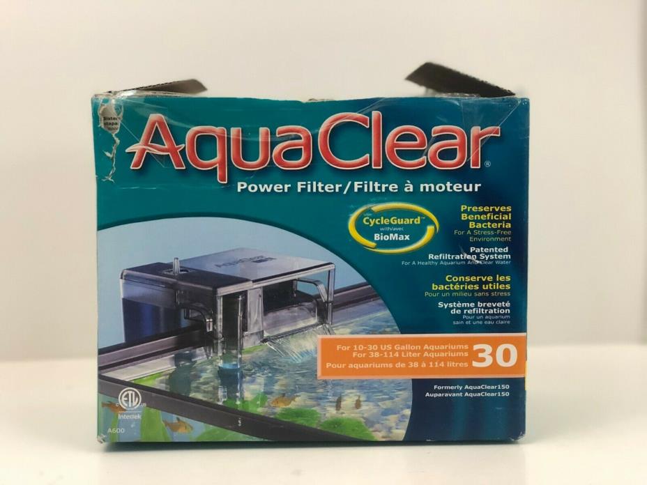 AquaClear 30 Power Filter - 110 V, UL Listed (Includes AquaClear 30 Carbon