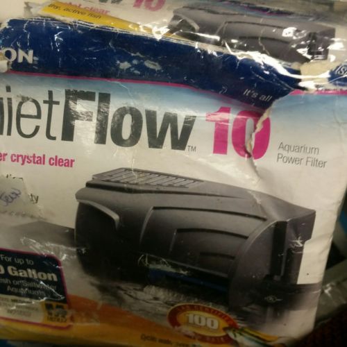 Aqueon  QUIET FLOW 10 POWER FILTER FOR AQUARIUMS brand new