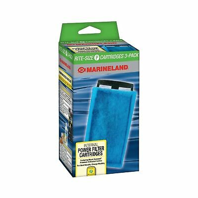 Marineland Rite-Size Penguin Power Filter Cartridges P- Green 3 pack