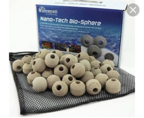 NANO-TECH BIO-SPHERES 2KG - 4.4 LBS AQUARIUM FILTER MEDIA - MAXSPECT