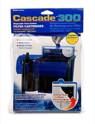 Penn Plax Cascade 300 GPH Filter Cartridges 3 Pack