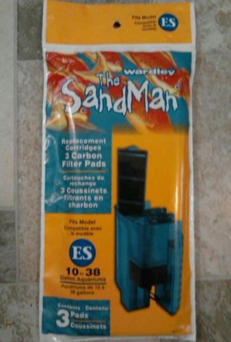 The Sandman Cartridge Carbon Filter Pads ES 10-38 Gallon Wardley 30 AVAILABLE