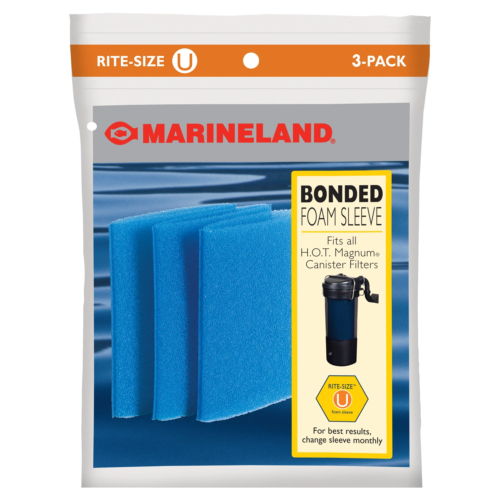 Rite-Size U Bonded Foam Sleeve for HOT Magnum Filter 3-Pack